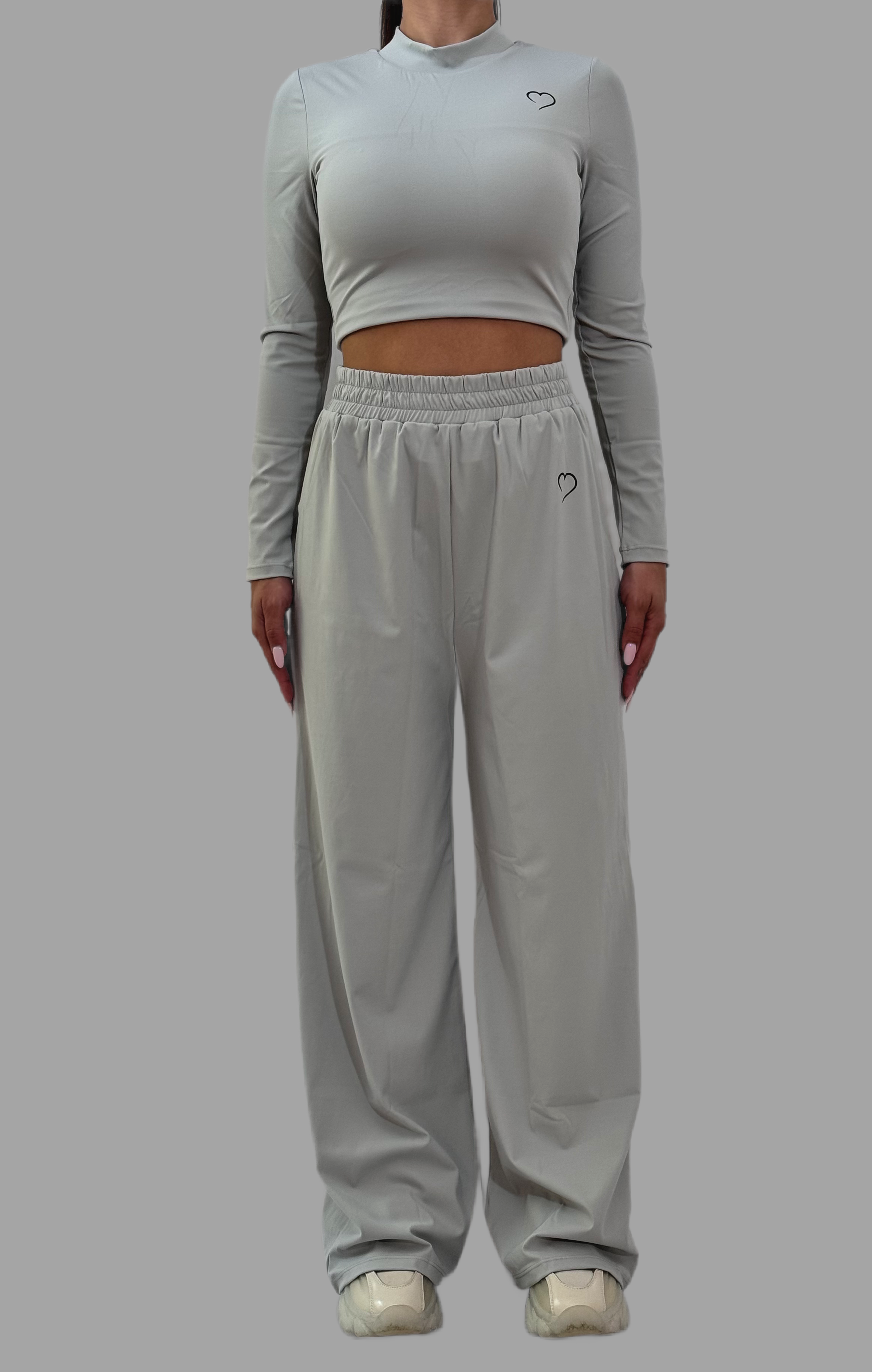 Grey Push Up Tracksuit