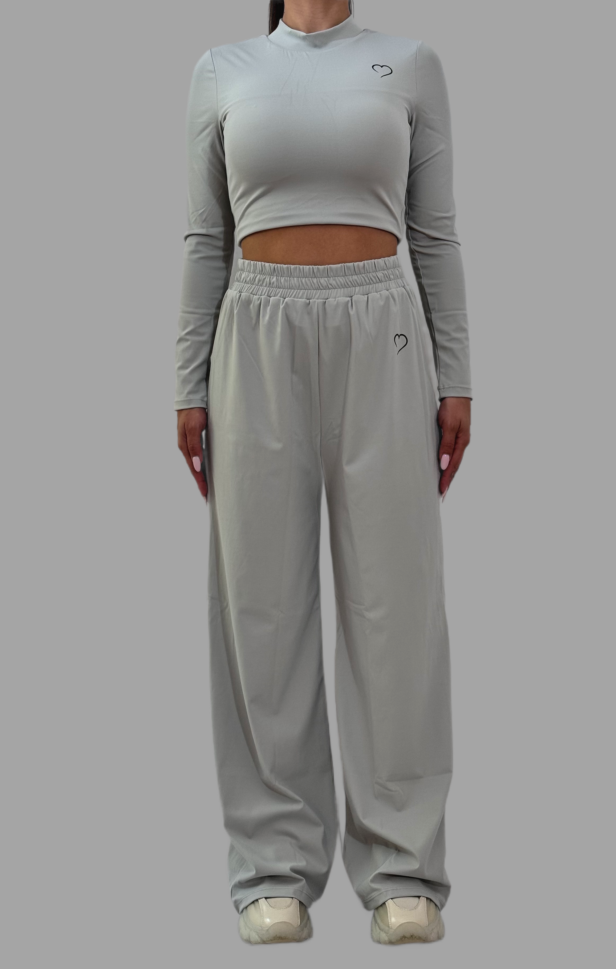 Grey Push Up Tracksuit