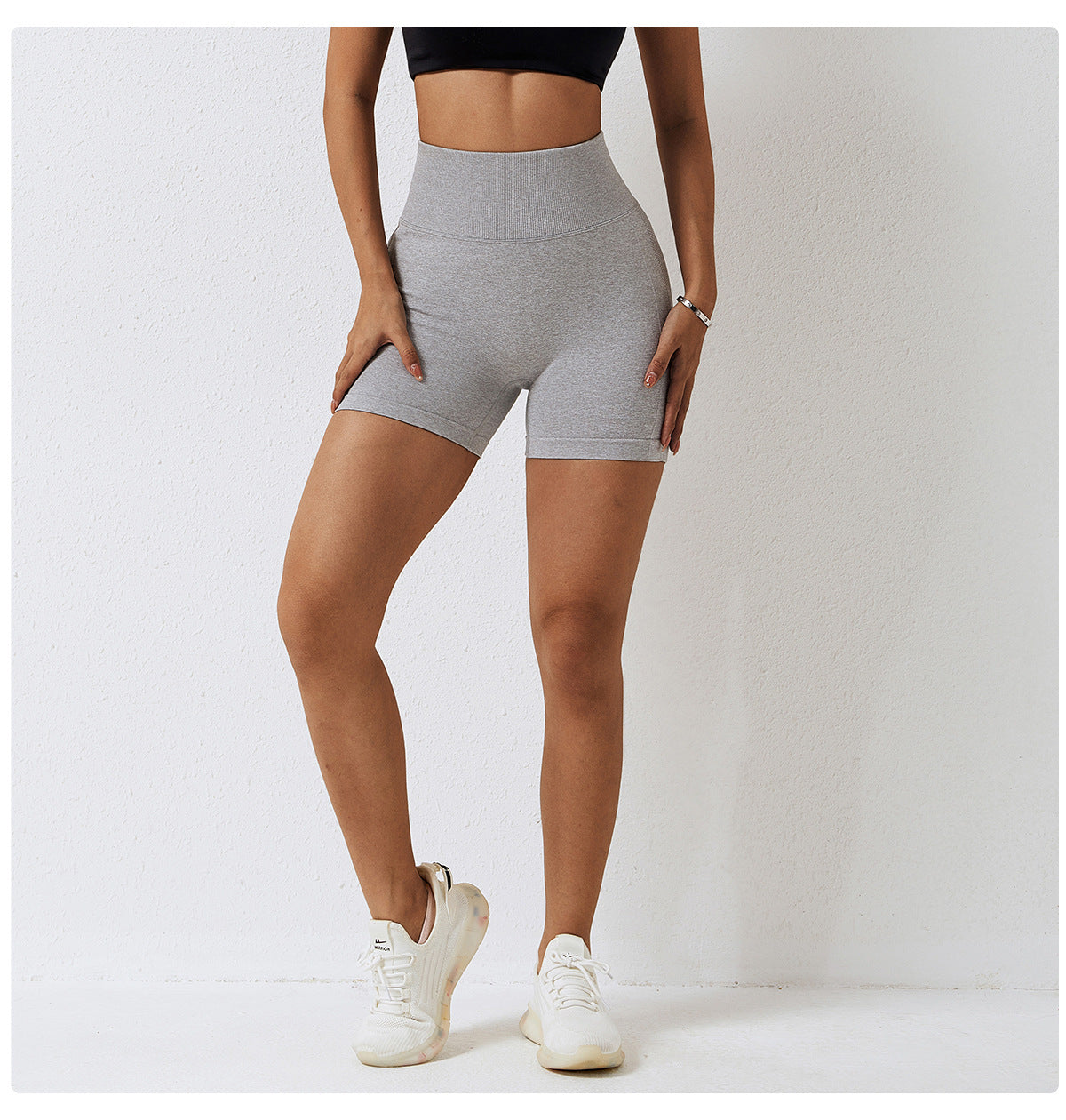 Shorts Push Up Grey