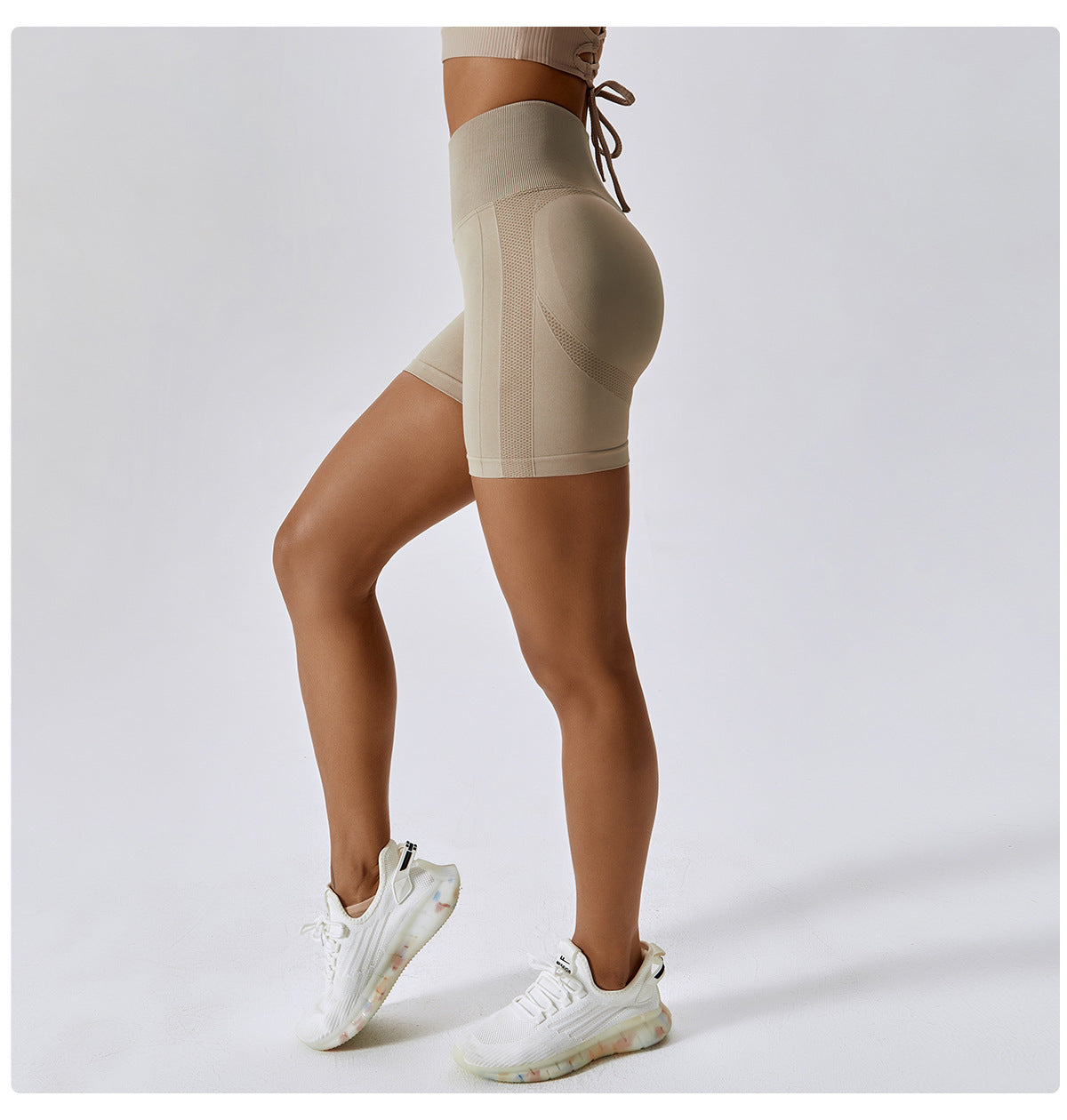 Shorts Push Up Beige