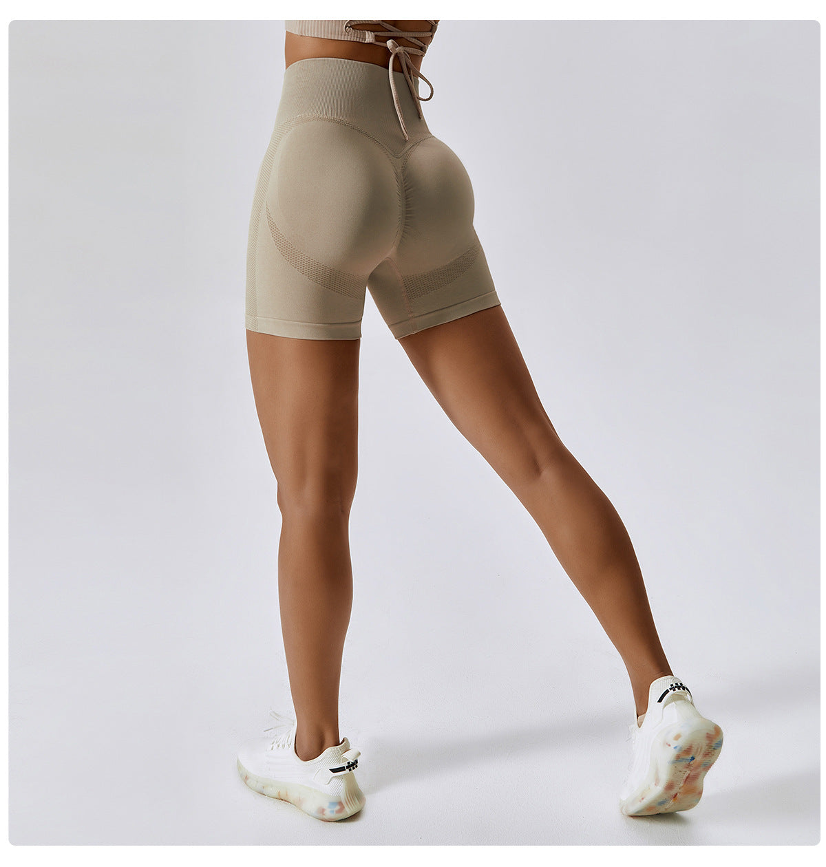 Shorts Push Up Beige