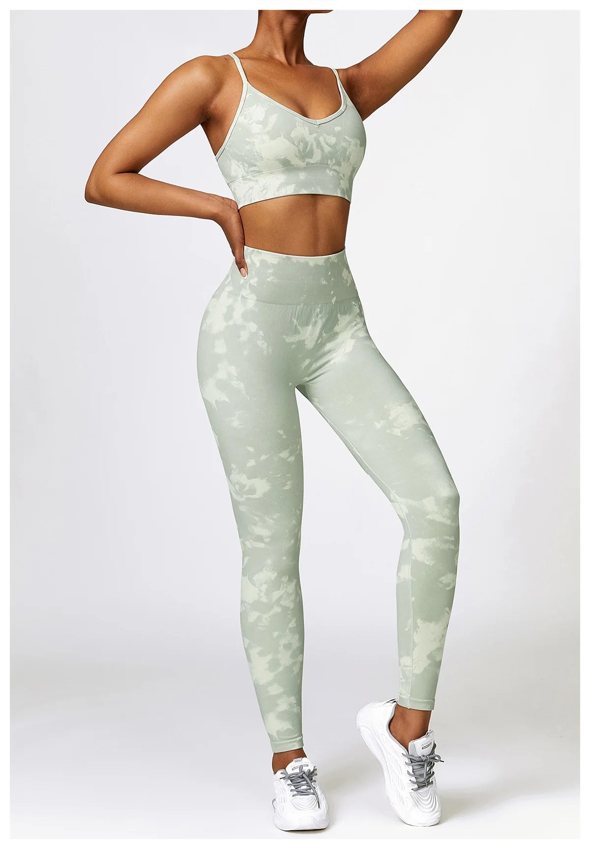 Green Camo Leggings